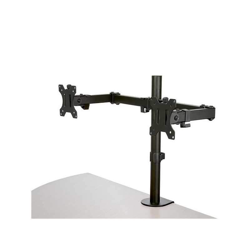 DESK MOUNT DUAL MONITOR ARM FOR