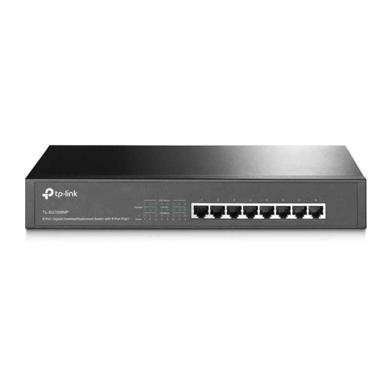 8-PORT GIGABIT DSKTP POE SWTCH