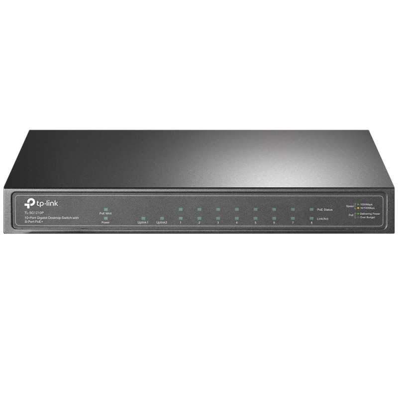 10-PORT 1G POE+ SWITCH