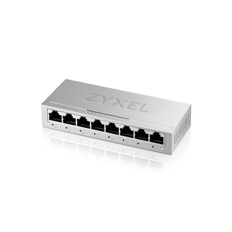 Zyxel GS-108BV5-EU0101F commutateur réseau Non-géré L2 Gigabit Ethernet (10/100/1000)