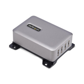 StarTech.com 424DEU-USB-C-CHARGER mobile device charger Universal Gray AC Fast charging Indoor