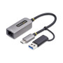 StarTech.com C21GA-USB-ETHERNET carte réseau 5000 Mbit/s