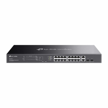 TP-Link ES220GMP commutateur réseau Géré Gigabit Ethernet (10/100/1000) Connexion Ethernet, supportant l'alimentation via ce