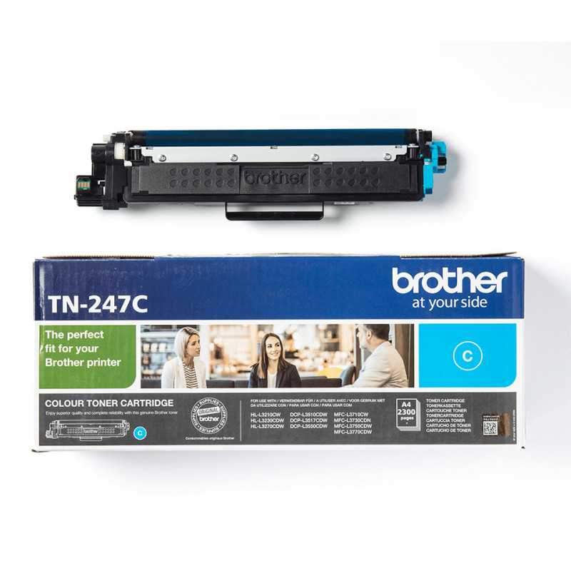 TN-247C JUMBO TONER CYAN 2300 P