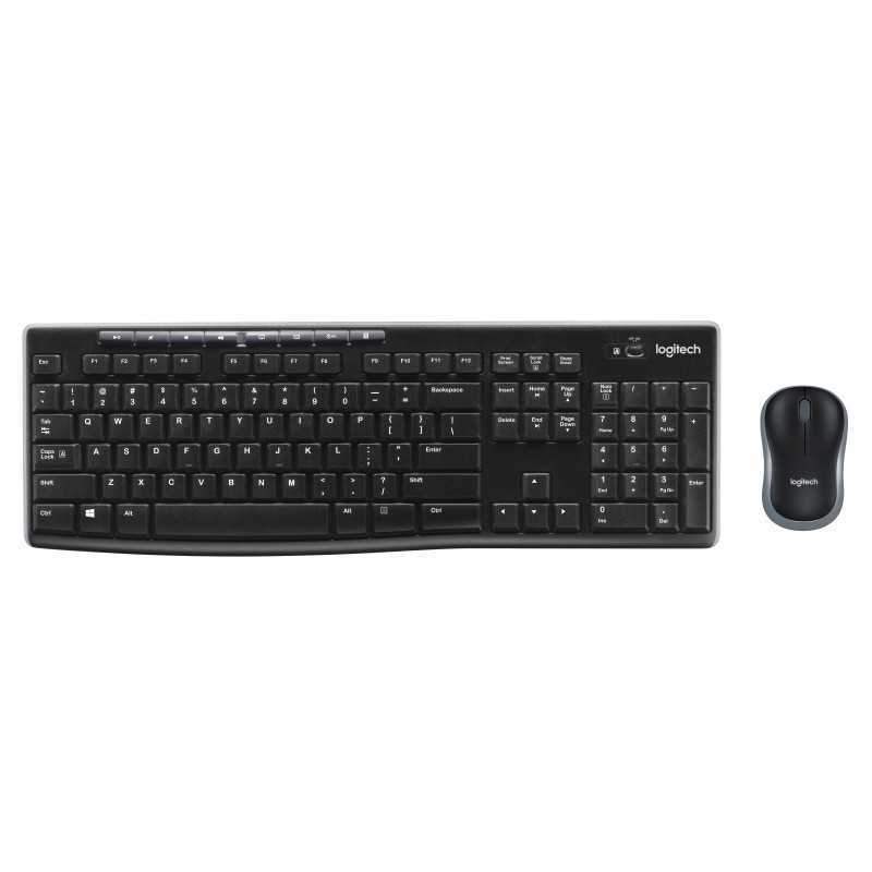 COMBO CLAVIER SOURIS MK270 NOIR