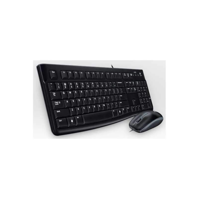 COMBO CLAVIER SOURIS MK120 NOIR