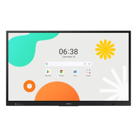 Samsung LH86WAFWLGCXEN tableau blanc interactif 2,18 m (86") 3840 x 2160 pixels Écran tactile Noir