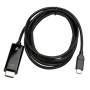 USB-C TO HDMI 2.0 CABLE 2M BLK