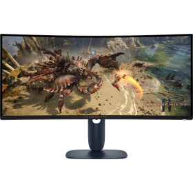 Alienware AW3425DWM écran plat de PC 86,4 cm (34") 3440 x 1440 pixels Wide Quad HD LCD Noir, Bleu