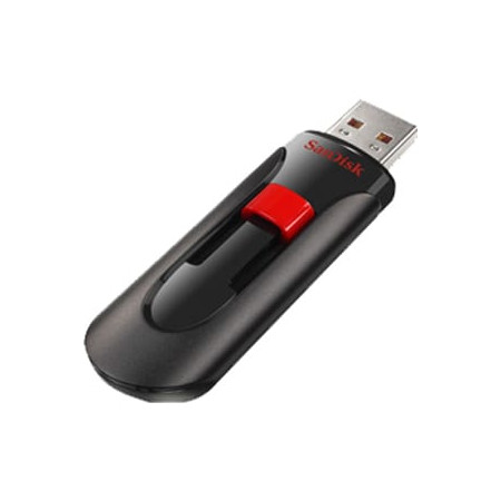 Lecteur flash SanDisk Cruzer Glide - 64 Go - USB 2.0 - Rouge