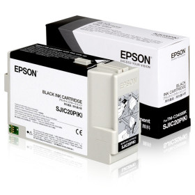 Epson SJIC20P(K) BLACK for TM-C3400BK ink cartridge 1 pc(s) Original