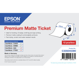 Epson Premium, 102mm x 50m, 107 g/m²