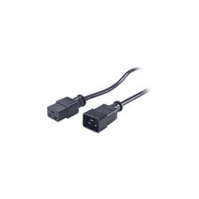 APC PWR Cord C19 - C20, 0.6 m Black 23.6" (0.6 m) C19 coupler C20 coupler