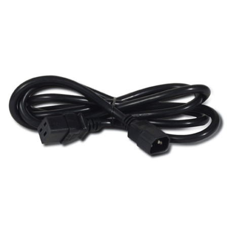 APC C19/C14 2m Black 78.7" (2 m) C14 coupler C19 coupler