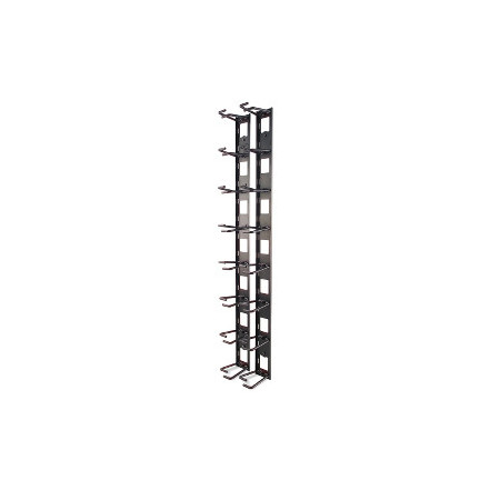 APC NetShelter - Organisateur câbles vertical - Rack - 8 anneaux - 0U