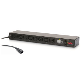 APC Netshelter - Bandeau de prises commutées rackable - 1U 12A 208V 10A 230V
