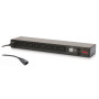 APC Netshelter - Bandeau de prises commutées rackable - 1U 12A 208V 10A 230V