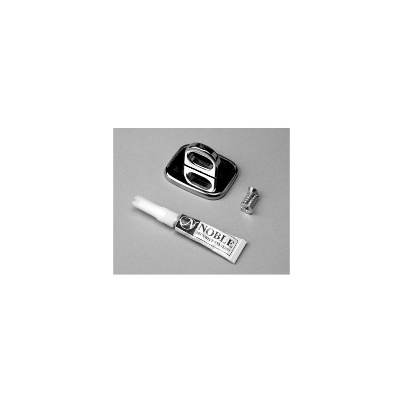 Compulocks Anchor Point cable lock Chrome