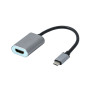 i-tec Metal C31METALHDMI60HZ video cable adapter 5.91" (0.15 m) USB Type-C HDMI Gray, Turquoise