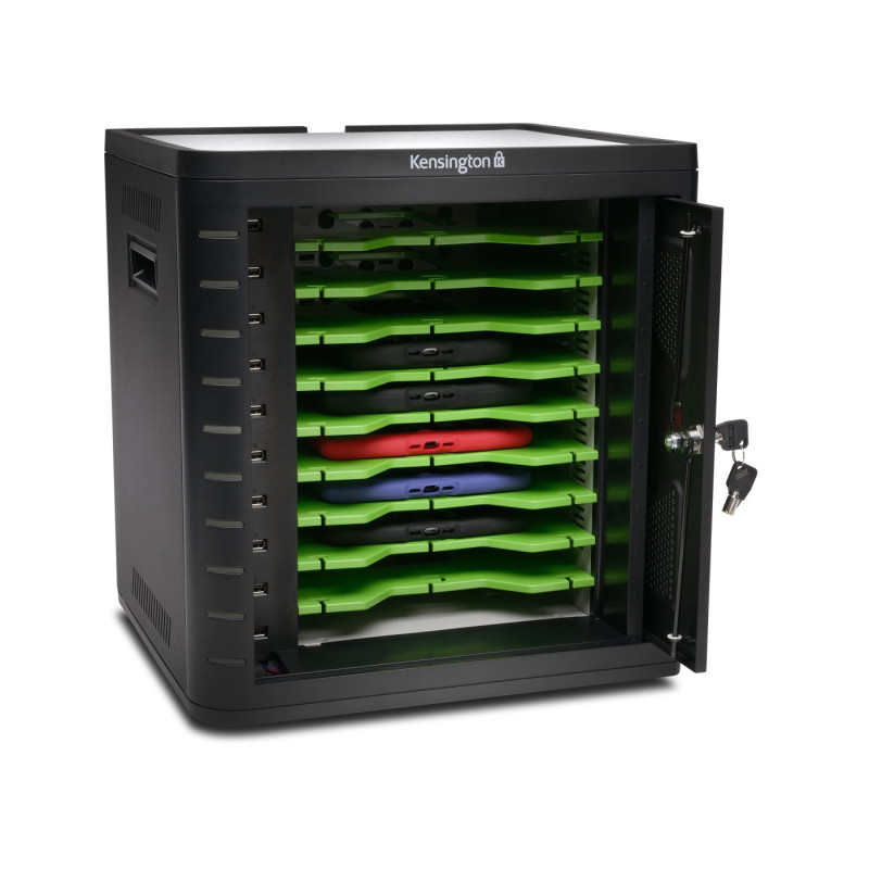 Kensington K67862EU portable device management cart/cabinet Portable device management cabinet Black