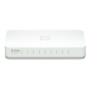 D-Link GO-SW-8E commutateur réseau Non-géré Fast Ethernet (10/100) Blanc