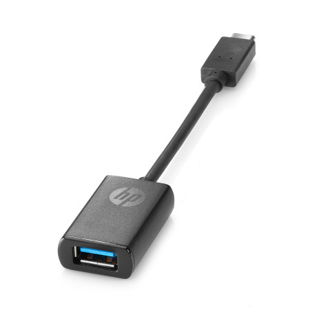 HP USB-C to USB 3.0 Adapter USB cable USB 3.2 Gen 1 (3.1 Gen 1) 5.55" (0.141 m) Black