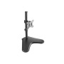V7 Support de bureau autoportant pour écran simple de 13 à 32", avec fonction d’inclinaison, de rotation et de pivotement, VESA