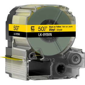 Epson LK-9YBVN label-making tape Black on yellow
