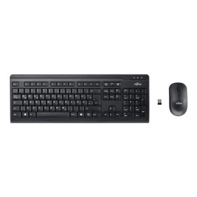 Fujitsu LX410 keyboard Mouse included RF Wireless QWERTY English Black