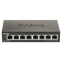 D-Link DGS-1100-08V2 Géré L2 Gigabit Ethernet (10/100/1000) Noir