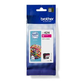 Brother LC424M - Cartouche d'encre transparente - magenta
