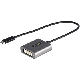 StarTech.com CDP2DVIEC USB graphics adapter 1920 x 1200 pixels Black, Silver