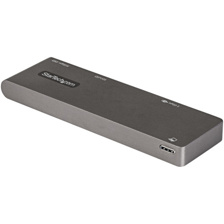 StarTech.com DKT30CMHSDPD laptop dock/port replicator Docking USB 3.2 Gen 1 (3.1 Gen 1) Type-C Black, Gray