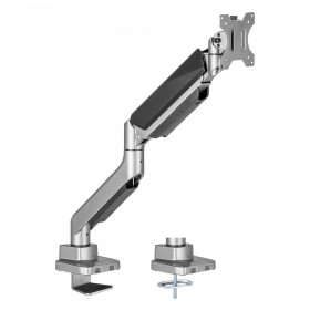 V7 DM1HDS monitor mount / stand 49" Desk Black, Silver
