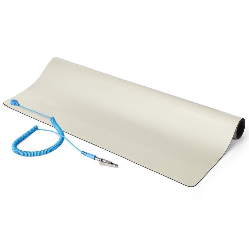StarTech.com LG-ANTI-STATIC-MAT antistatic mat Beige Polyvinyl chloride (PVC) 1 pc(s)
