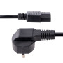 StarTech.com 713E-3M-POWER-CORD power cable Black 118.1" (3 m) CEE7/7 C13 coupler