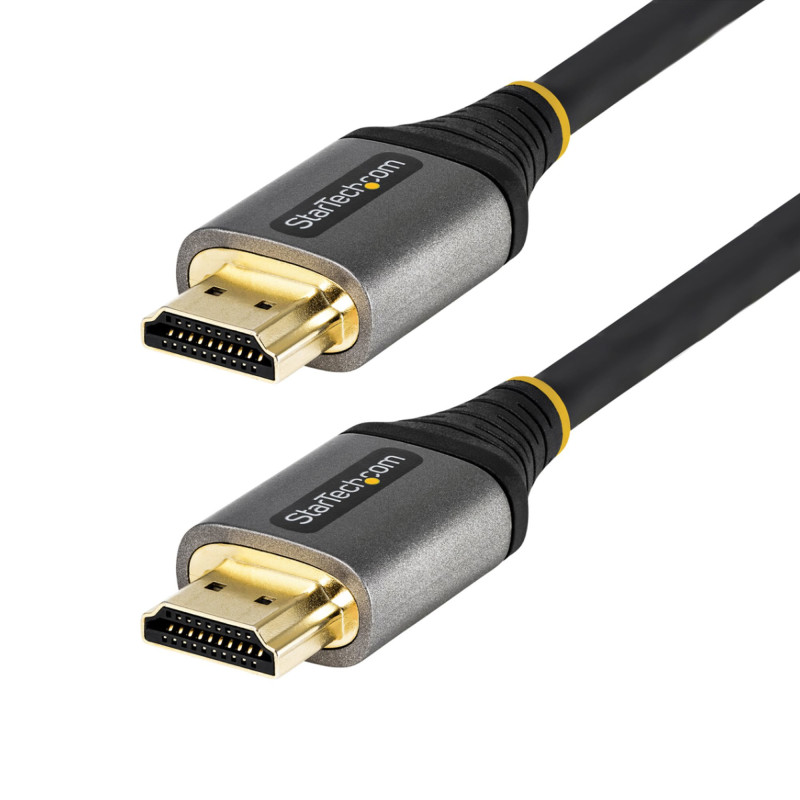 StarTech.com Câble HDMI 2.0 Certifié Premium de 5m - Câble HDMI Ultra HD 4K 60Hz Haut Débit - HDR10, ARC - Cordon Vidéo HDMI