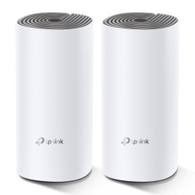TP-Link Deco E4 (2-pack) Dual-band (2.4 GHz / 5 GHz) Wi-Fi 5 (802.11ac) White, Gray Internal
