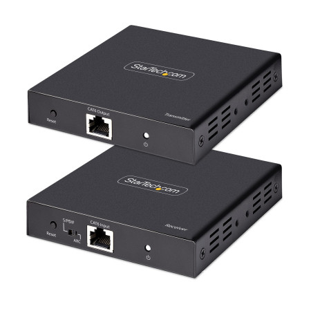 StarTech.com Extendeur HDMI 4K sur Câble CAT5/CAT6 - Prolongateur Vidéo 4K 60Hz HDR jusqu'à 70m - Extender HDMI 4K, Câblage