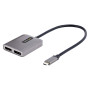 StarTech.com MST14CD122DP USB graphics adapter 4096 x 2160 pixels Gray