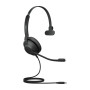 Jabra 23189-899-879 headphones/headset Wired Head-band Office/Call center USB Type-C Black