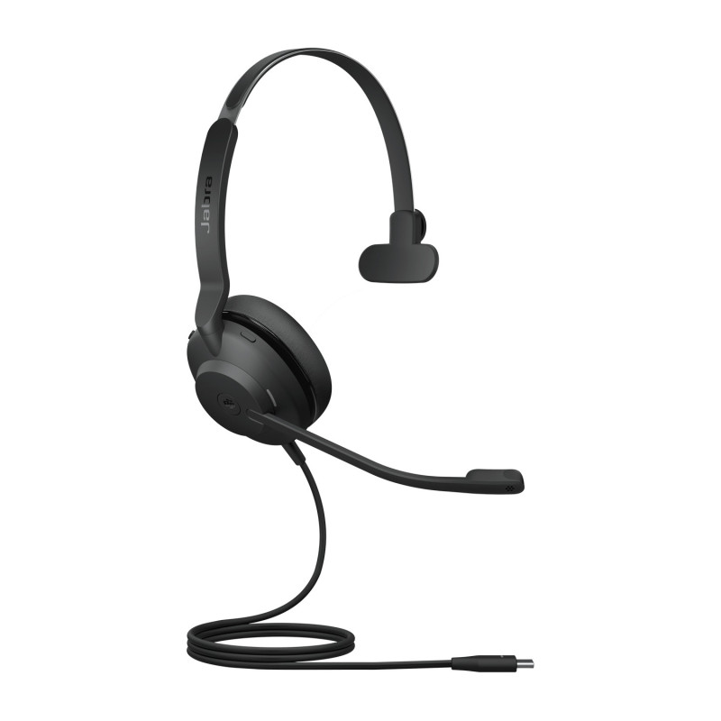Jabra 23189-899-879 headphones/headset Wired Head-band Office/Call center USB Type-C Black
