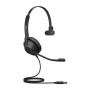 Jabra 23189-899-979 headphones/headset Wired Head-band Office/Call center USB Type-A Black