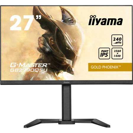iiyama GB2790QSU-B5 computer monitor 27" 2560 x 1440 pixels Wide Quad HD LCD Black