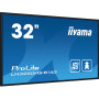 iiyama LH3260HS-B1AG Écran d'affichage dynamique Carte A numérique 80 cm (31.5") LED Wifi 500 cd/m² Full HD Noir Intégré dans