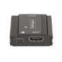 StarTech.com 33FT-8K-HDMI-BOOSTER AV extender AV repeater Black