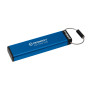 Kingston Technology IronKey Keypad 200 USB flash drive 256 GB USB Type-A 3.2 Gen 1 (3.1 Gen 1) Blue