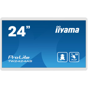 iiyama TW2424AS-W1 Écran d'affichage dynamique Écran plat de signalisation numérique 60,5 cm (23.8") Wifi 250 cd/m² 4K Ultra HD