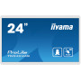 iiyama TW2424AS-W1 signage display Digital signage flat panel 23.8" Wi-Fi 250 cd/m² 4K Ultra HD Black Touchscreen Built-in