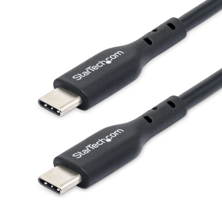 StarTech.com Chargeur USB-C de 1m, Câble USB-C, Cordon de Recharge USB 2.0 Type-C pour Ordinateur Portable, Câble de